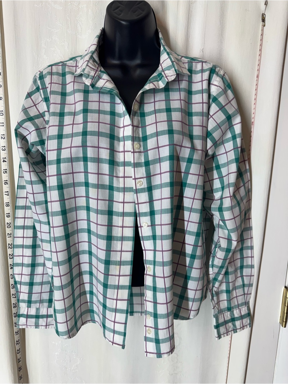 Vintage Mr. Witt Women's Plaid Button Down